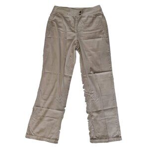 Chico's Beige Formal Pants - Size 8